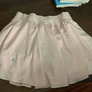 Light pink lululemon skirt
